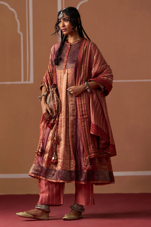 Rasha Kurta with Malaika Pant and Suhana Dupatta