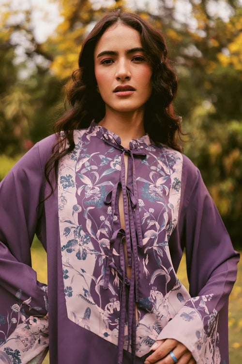 Cecilia Printed Yolk Dress