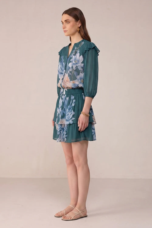 Green Camille Blouse