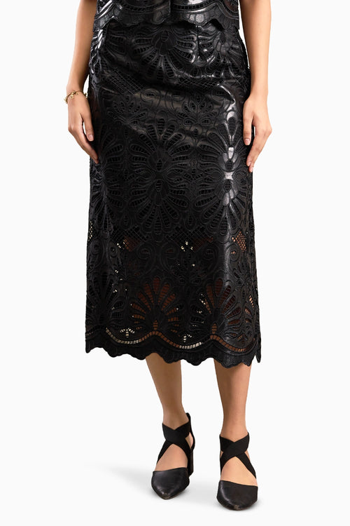 Luxe Leather Skirt