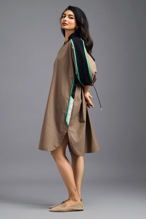Mud Oversized Boxy Dress