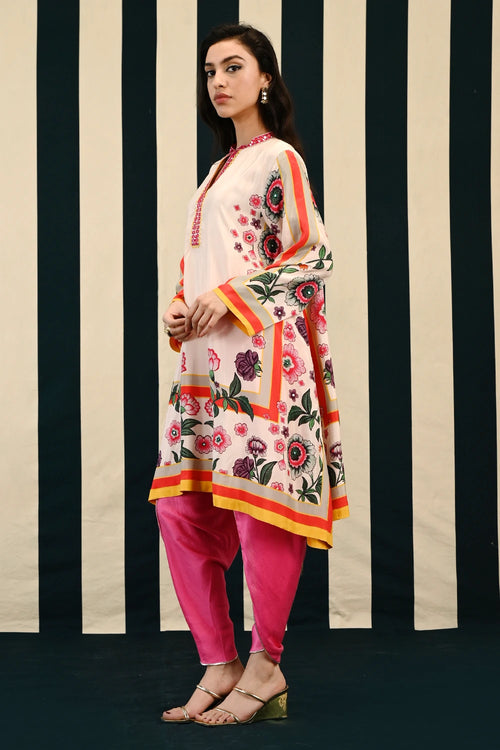 Gulmahar Svara Tunic Set