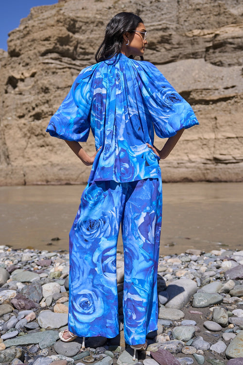 Floral Printed Pant Set
