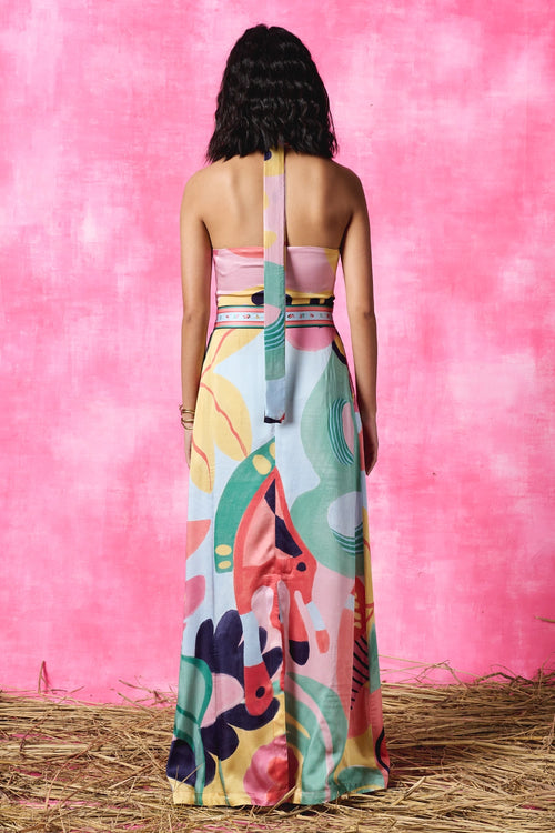 Gardenia Halter Neck Dress