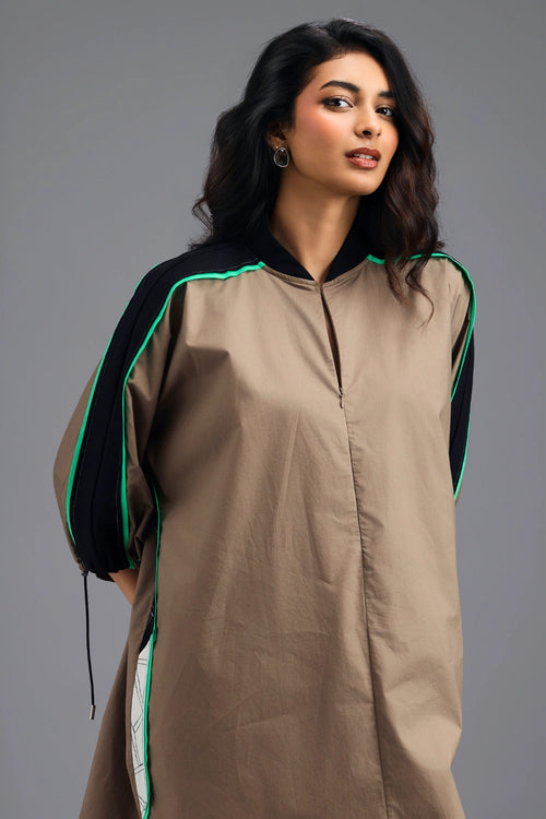 Mud Oversized Boxy Dress