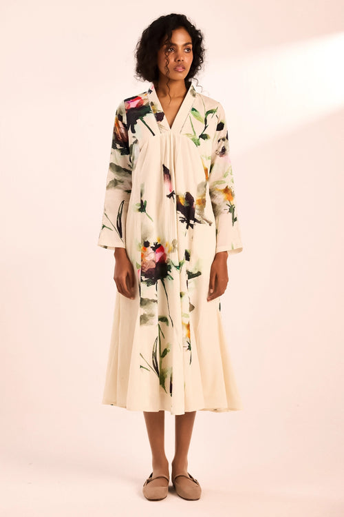 Snow Blossom Dress