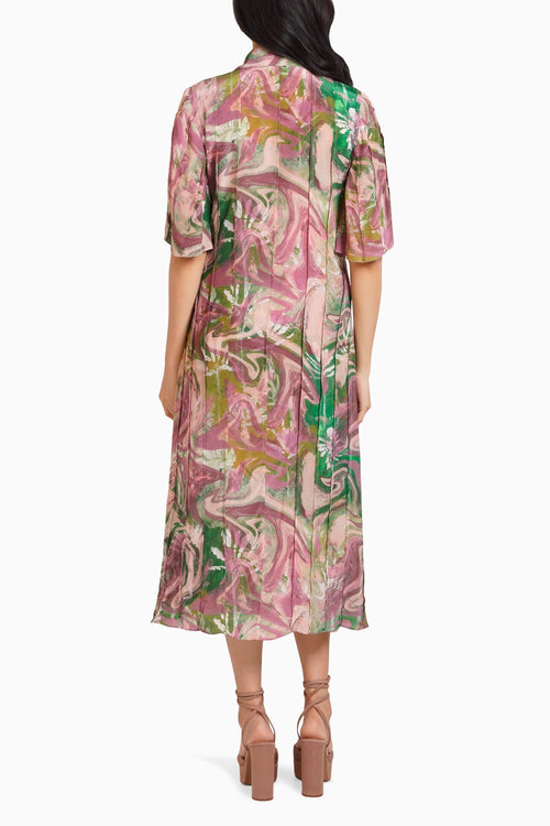 Ira Pleated Dress