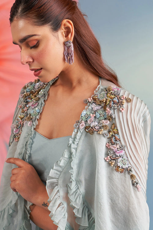 Emma Powder Blue Co-ord Set