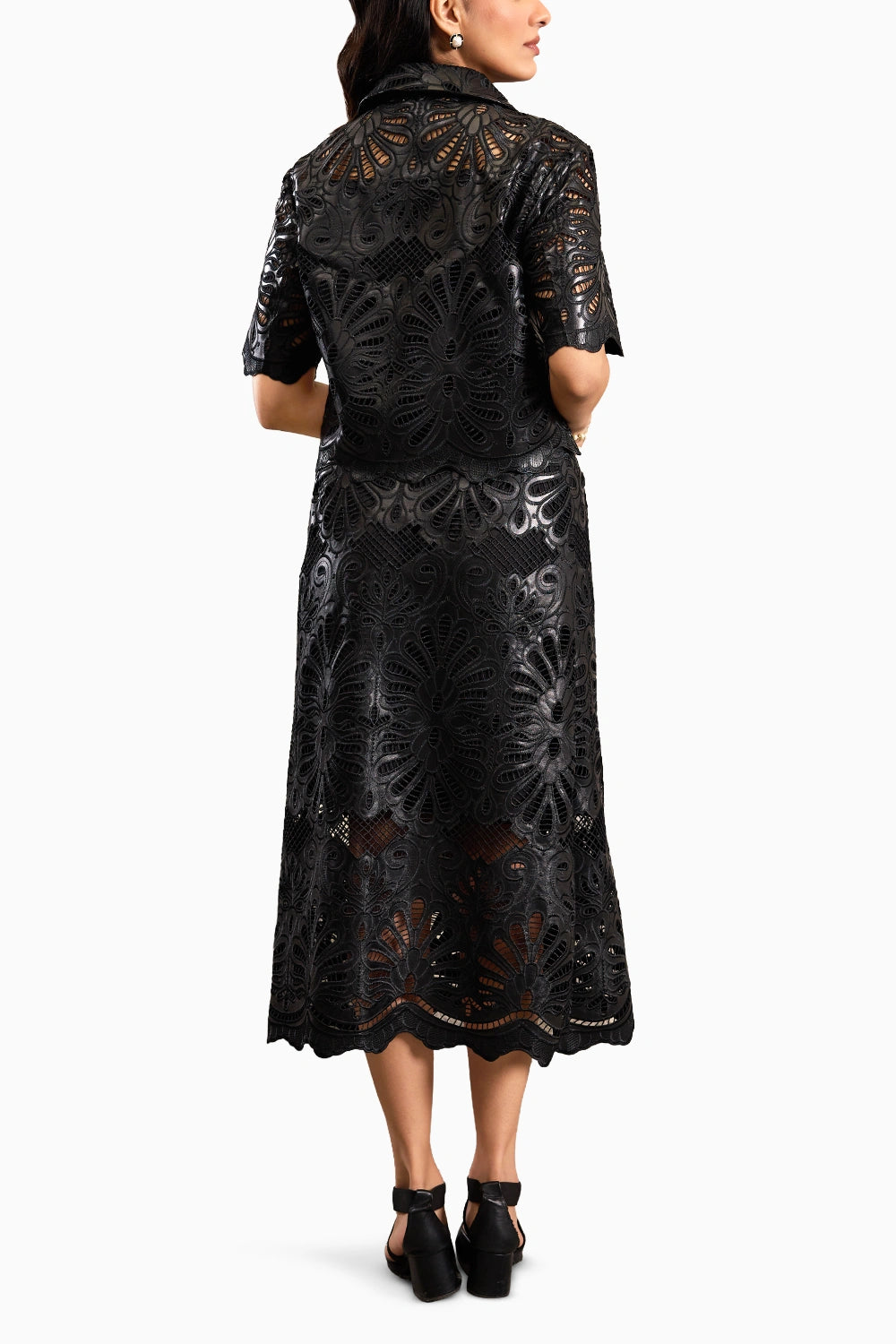 Luxe Leather Co-ord Set