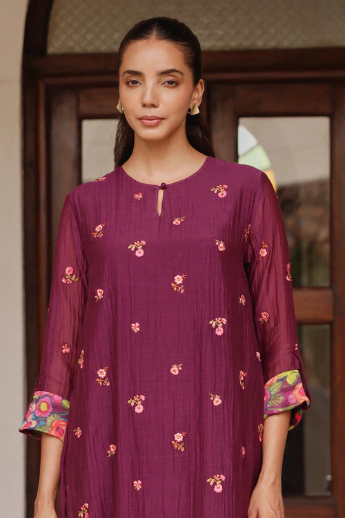 Amethyst Bloom Co-ord Set