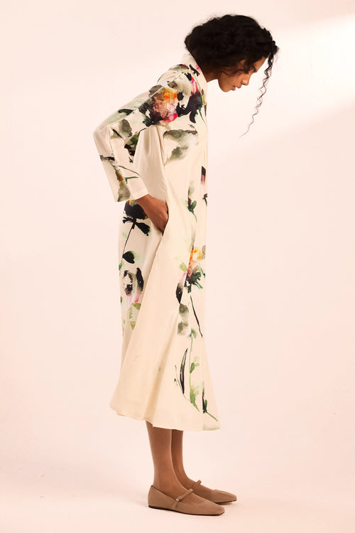 Snow Blossom Dress