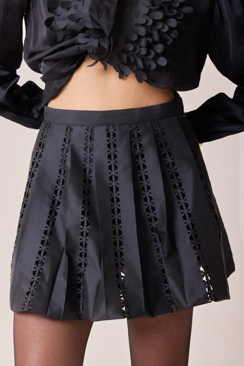 Noir Bubble Skirt