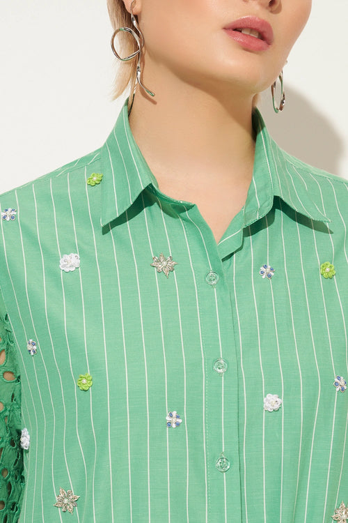 Green Cyra Dress