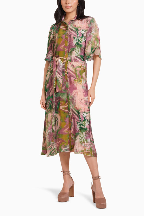 Ira Pleated Dress
