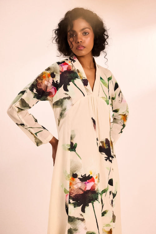 Snow Blossom Dress