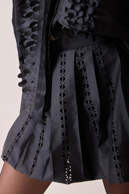 Noir Bubble Skirt