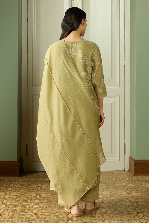 Meadow Thread Embroidered Kurta Set