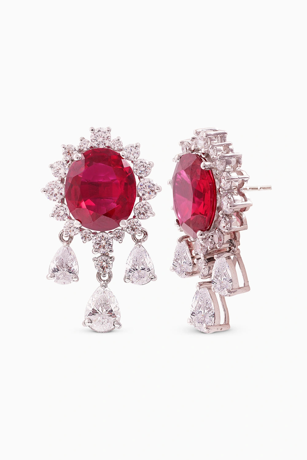 Ruby Rhapsody Earrings
