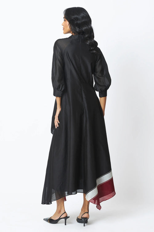 Louisa Moonlit Broach Midi Dress
