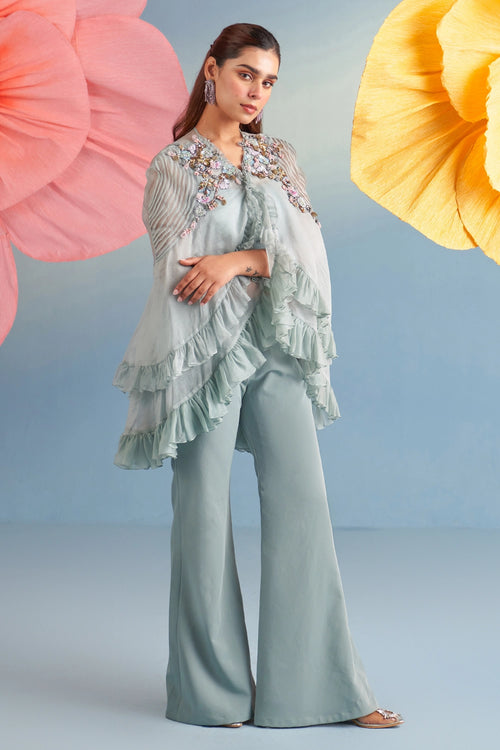 Emma Powder Blue Co-ord Set