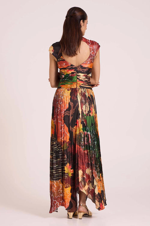 Demeter Pleated Dress