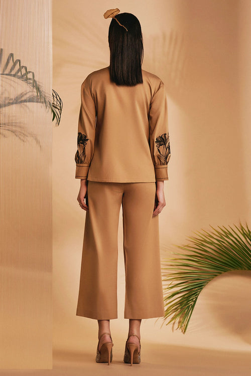 Brown Lilly Co-ord Set