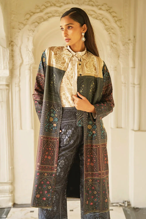 Mughal Print Longline Set