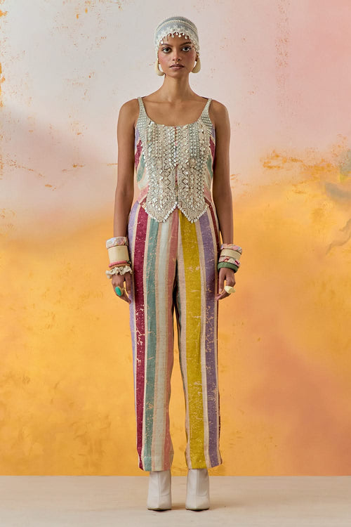 Multi Mural Bhumi Corset