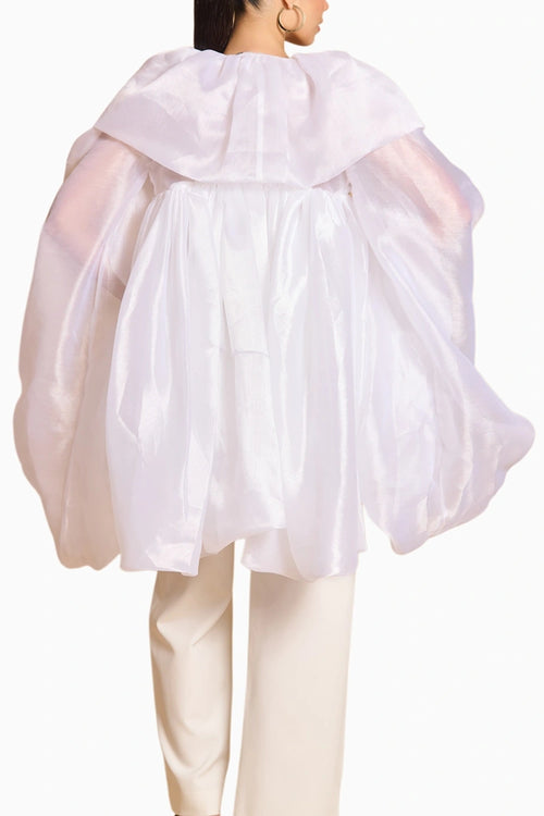Spectrum Ivory Sheer Bauble Opera Jacket