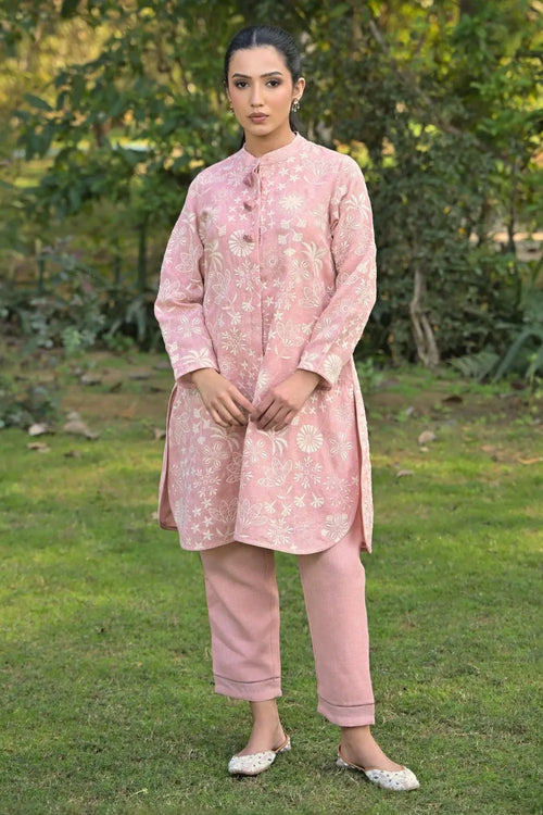 Pink Linen Co-ord