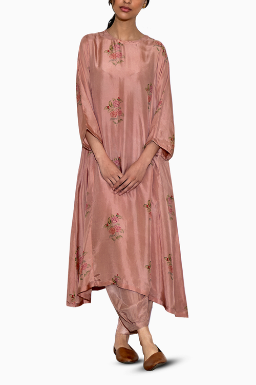 Zinnia Floral Buta Kurta Set