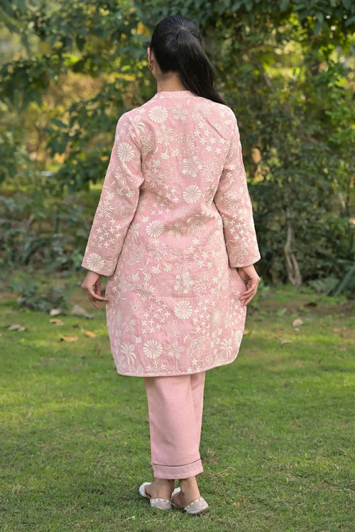 Pink Linen Co-ord