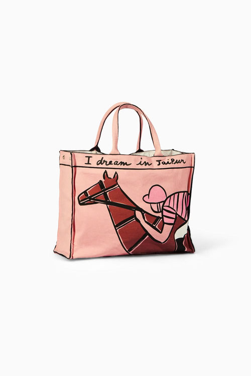 Pink- The Jaipur Tote Bag