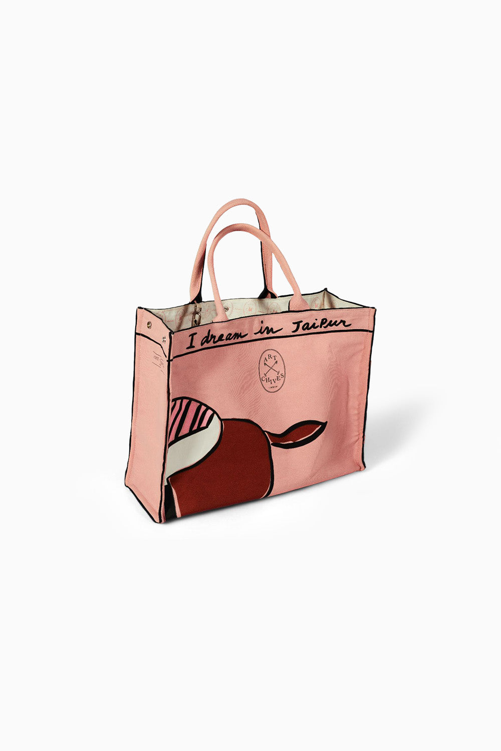 Pink- The Jaipur Tote Bag