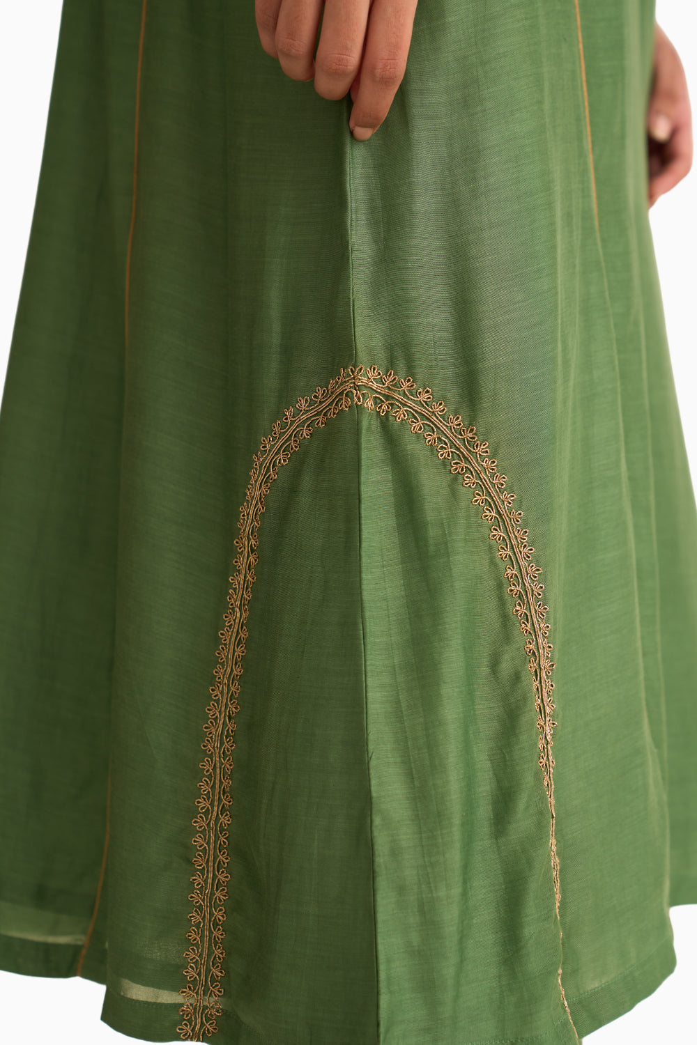 Mridini Sage Green Kurta Set