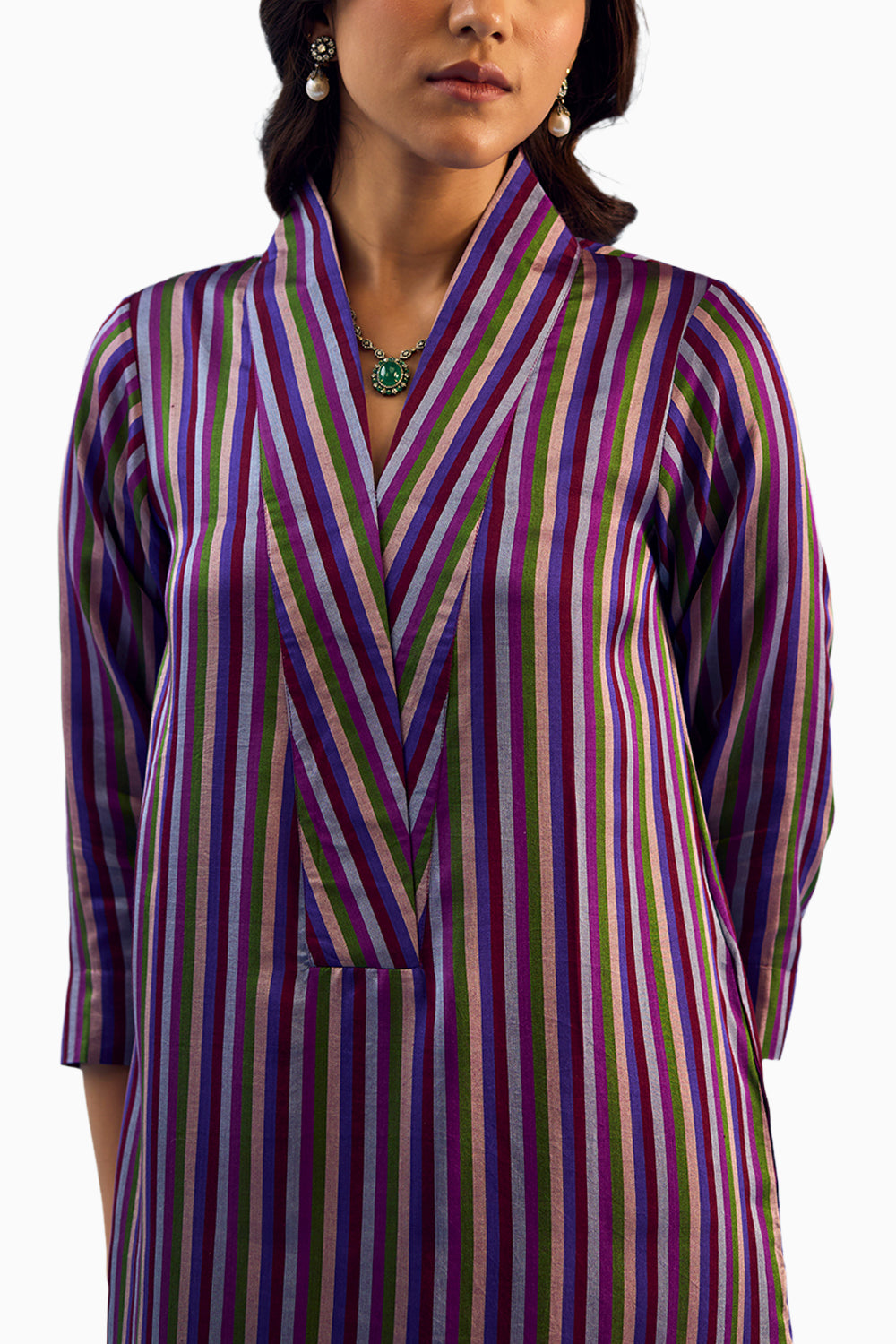 Mystic Violet Kurta Set