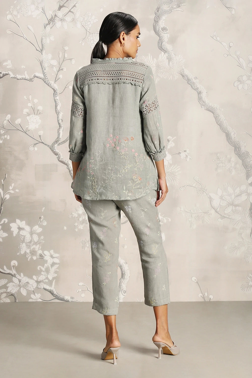 Walk in the Clouds Karma Jade Top and Pant