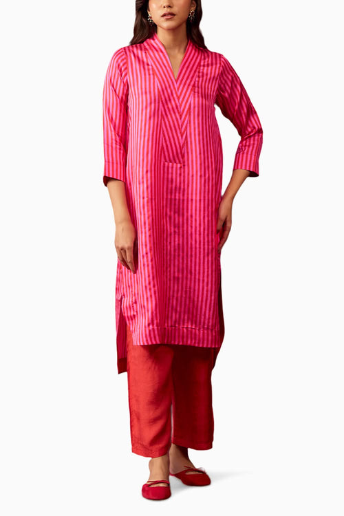Mystic Pink Kurta Set