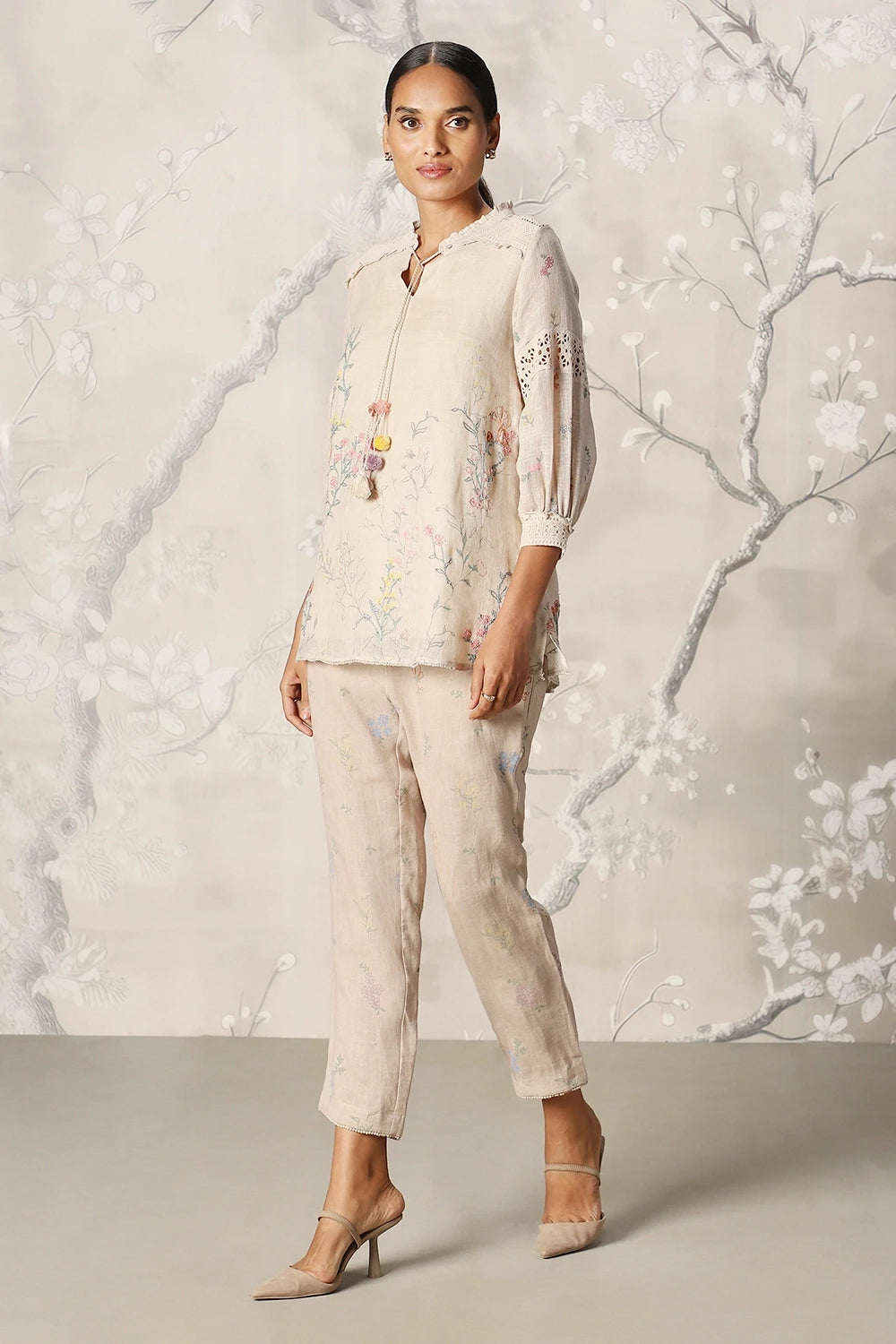 Walk in the Clouds Karma Sand Top and Pant
