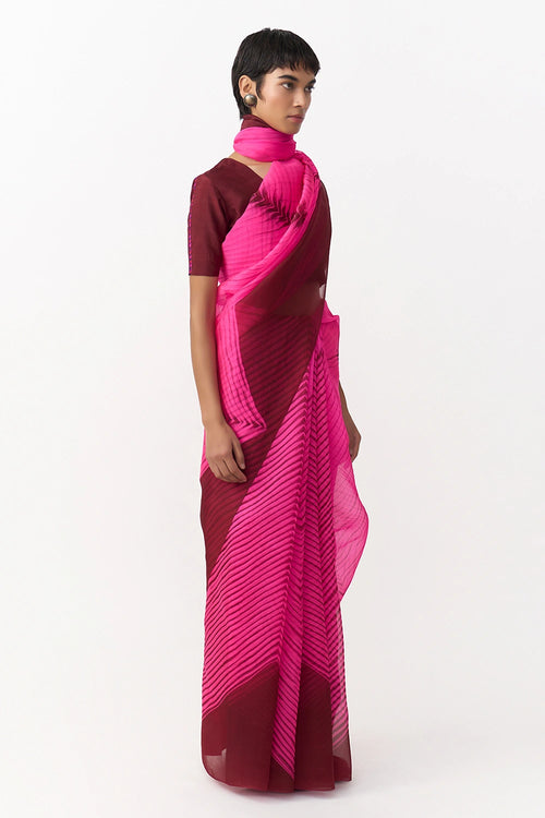 Tera Red Rani Saree