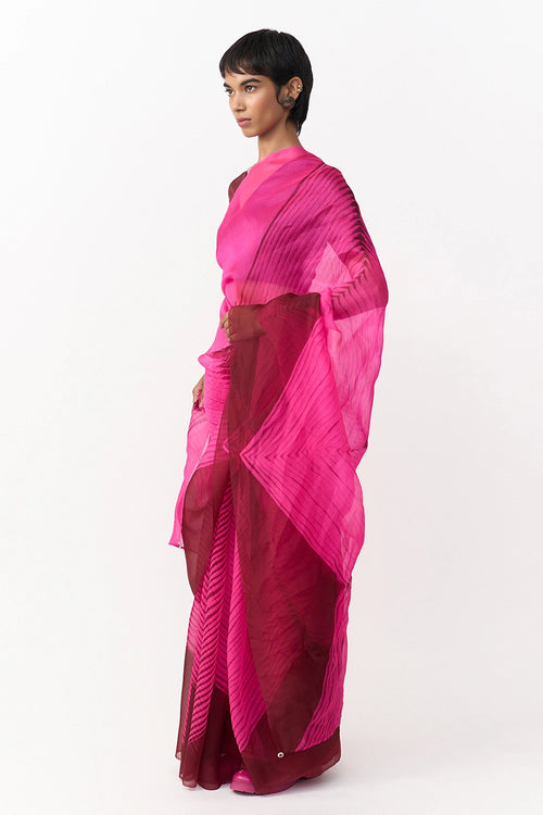 Tera Red Rani Saree