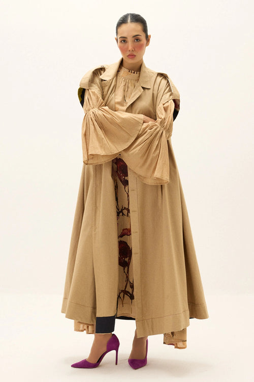 Chestnut Trench Coat