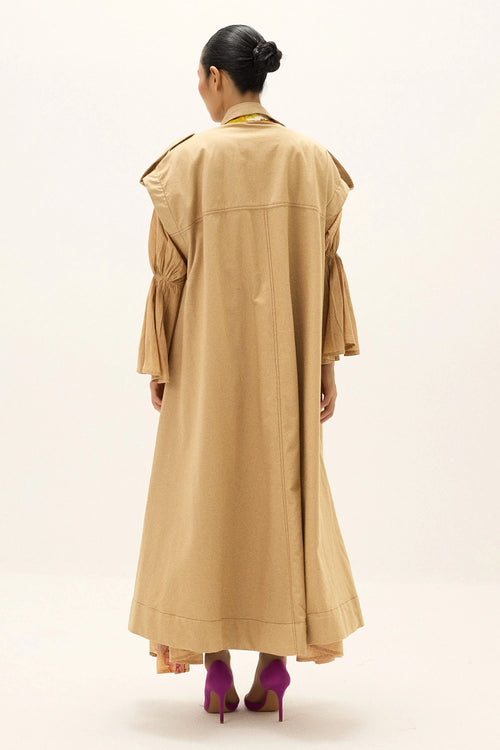 Chestnut Trench Coat