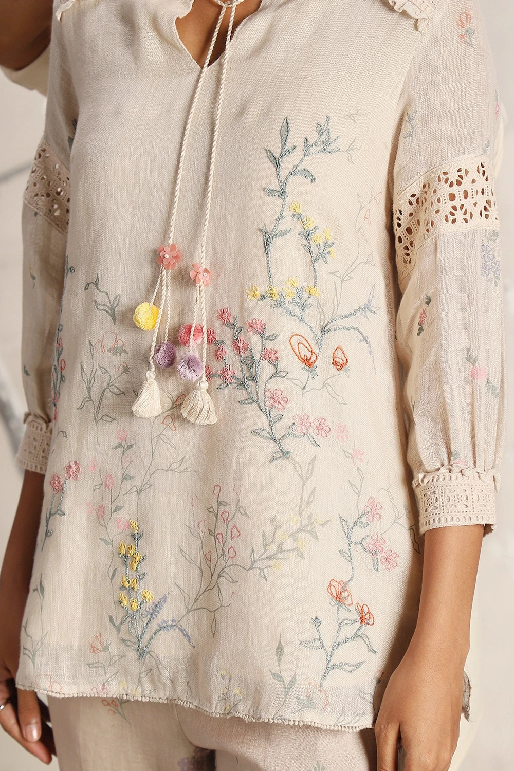 Walk in the Clouds Karma Sand Top and Pant
