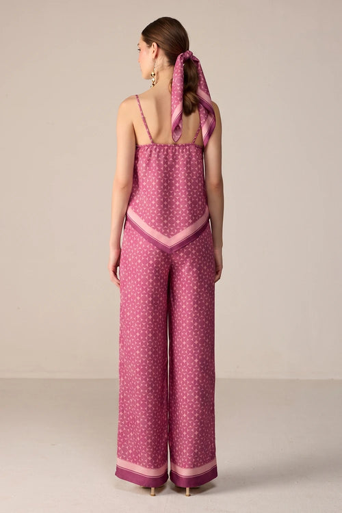 Maroon Yuna Top Co-ord Set