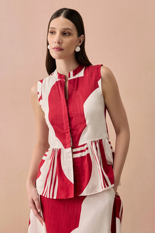 Merlot Matisse Skirt Set