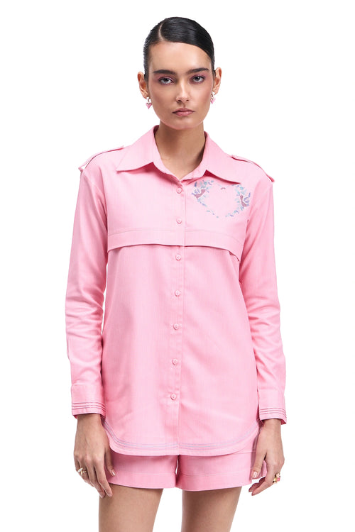 Allmine Bubblegum Pink Shirt