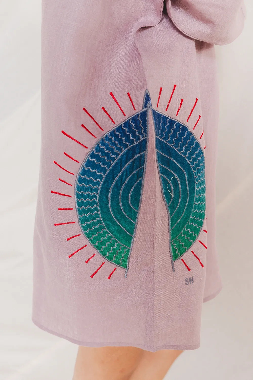 Coco Lilac Side Patch Shirt