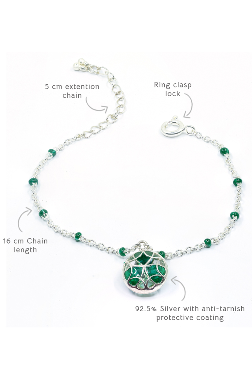 Green Prism Bracelet