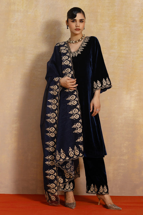 Khwaab Blue Suit Set